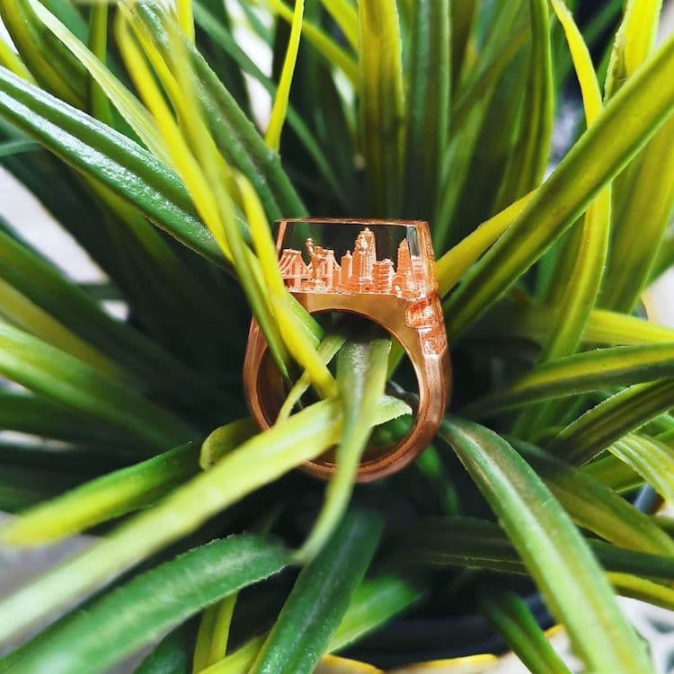 Teti Architecture Ring by Art is Therapy