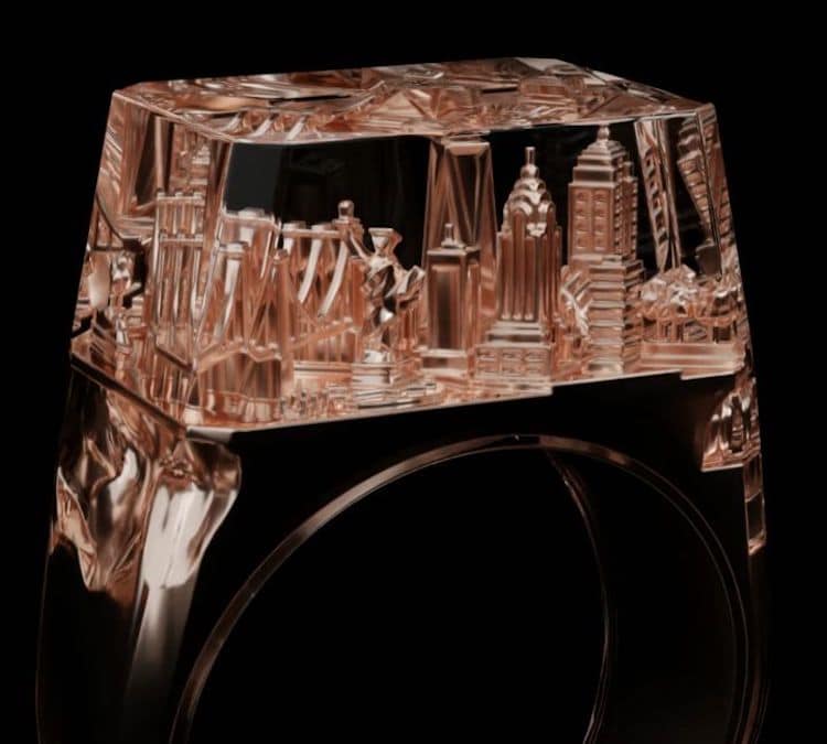 Teti Architecture Ring by Art is Therapy