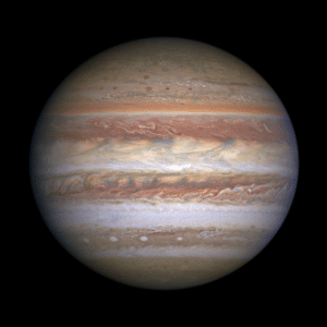 Watch Jupiter Lit Up Like a Jack-O'-Lantern in Infrared Photo