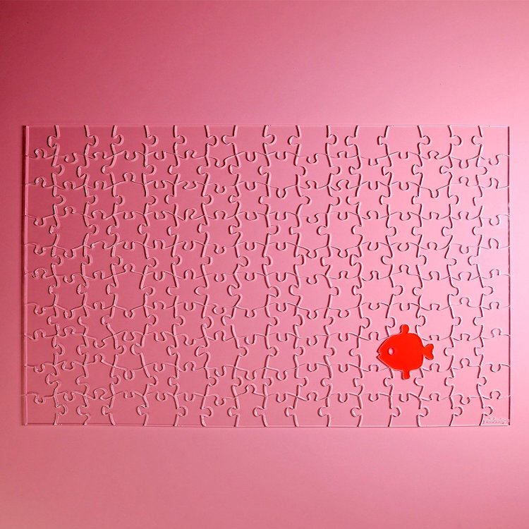 Acrylic Jigsaw Puzzle by Yelldesign