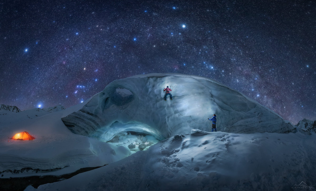 Milky Way in the Dolomites