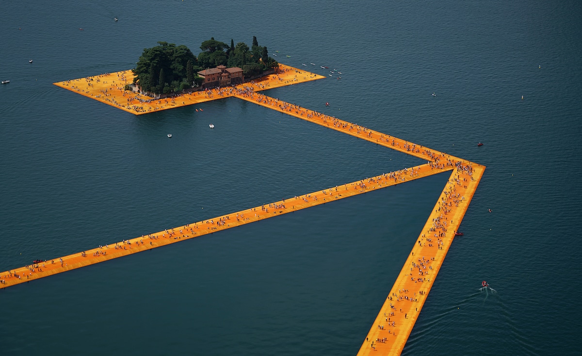 The Floating Piers by Christo