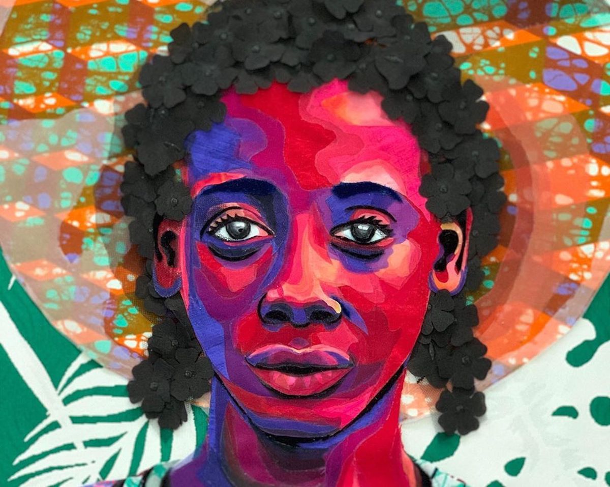 Contemporary Art Quilt by Bisa Butler