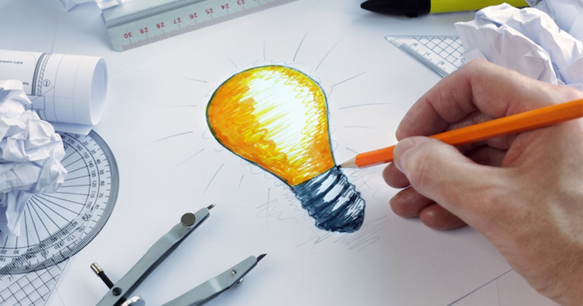 Light Bulb. Sketch drawn electric device. Black and white illustration.  Cartoon doodle lighting concept and idea. Solution and creative 16334678  Vector Art at Vecteezy