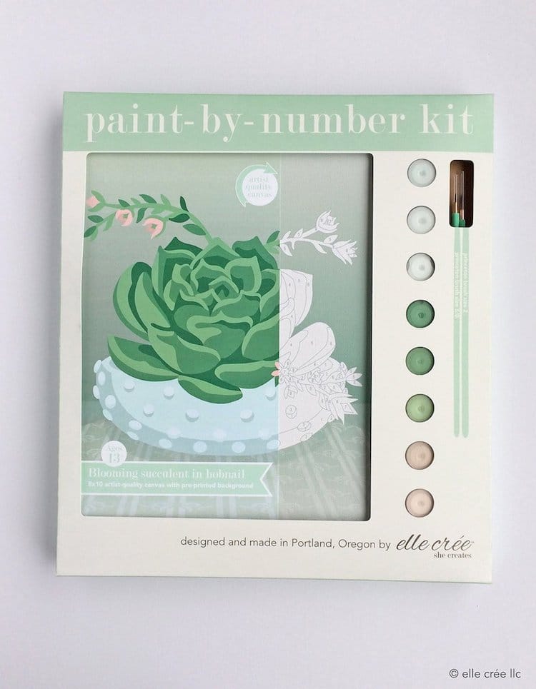 kits de pintar por numeros de Elle Cree