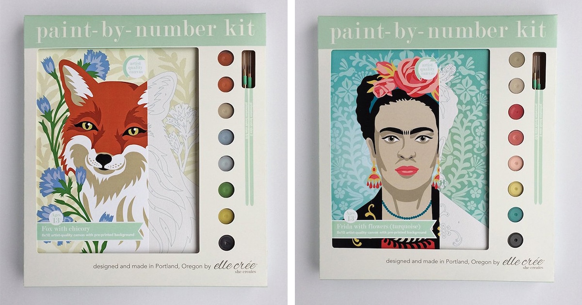 These Paint by Numbers Kits Will Spark a New Creative Pastime