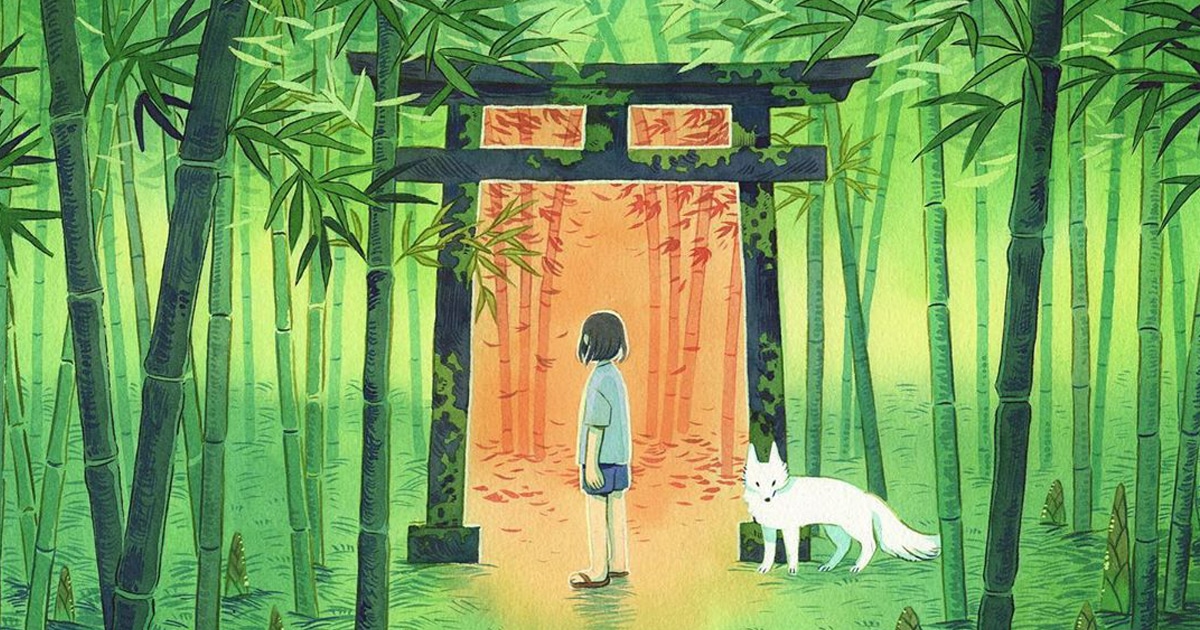 Storybook Illustrations by Heikala Are Inspired by Japanese Animation