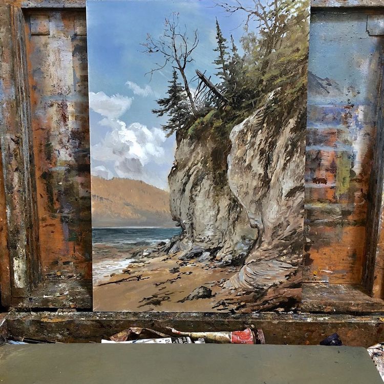pinturas de paisajes por Erik Koeppel