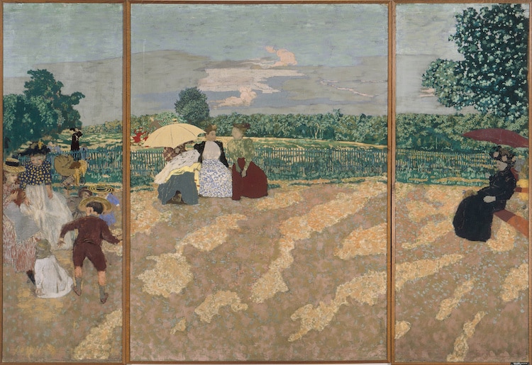 Jardines públicos de Édouard Vuillard