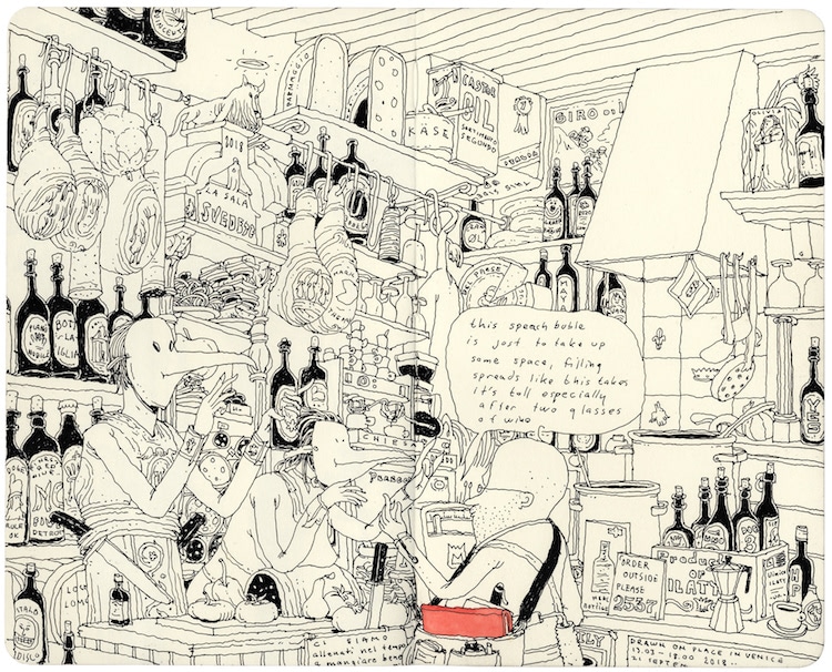 Sketchbook Art by Mattias Adolfsson