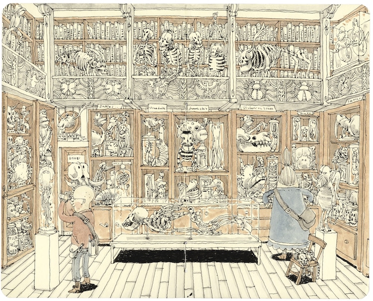 Sketchbook Art by Mattias Adolfsson