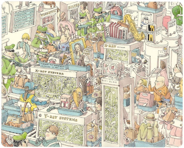 Sketchbook Art by Mattias Adolfsson