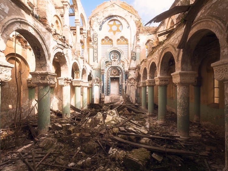 Crumbling Church without a Roof