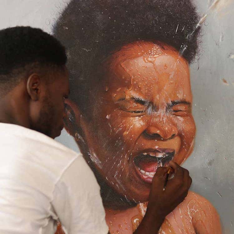 pintor africano Silas Onoja