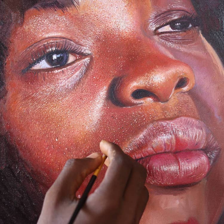 Realistic Portraits by Silas Onoja