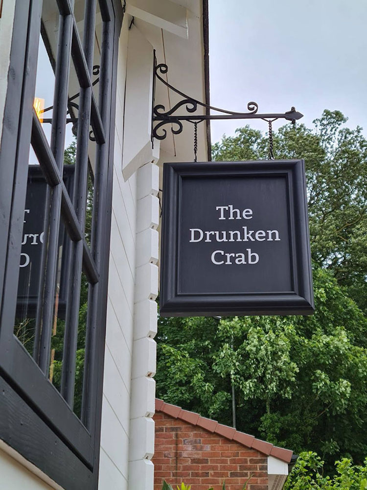 The Drunken Crab Garden Pub by Octavia Chic