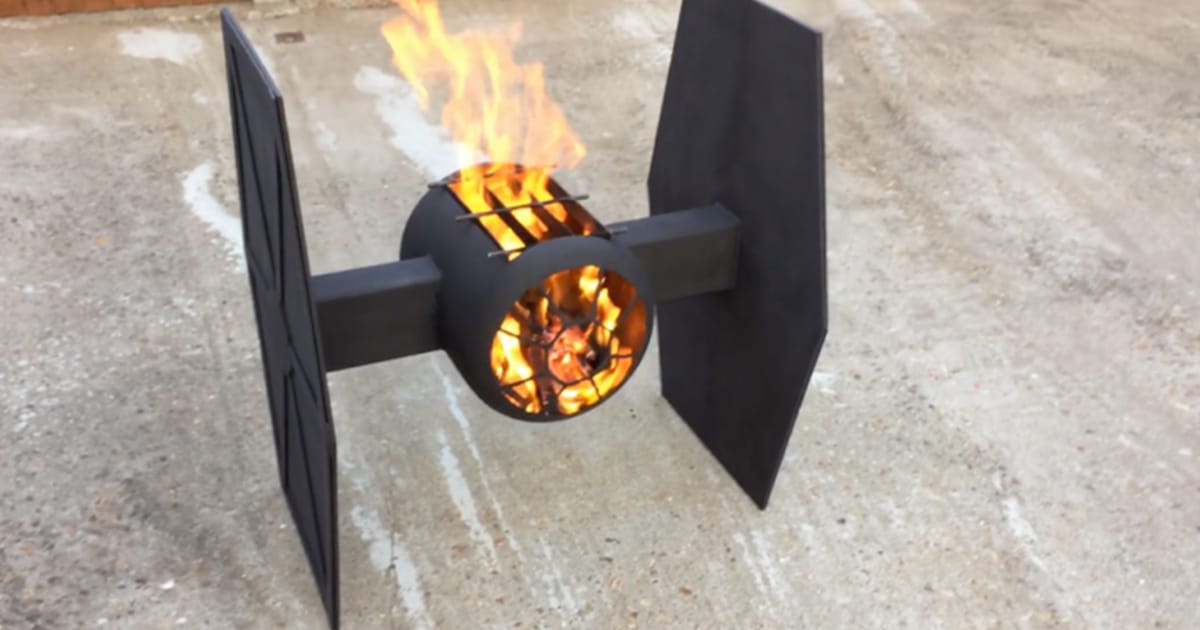 Star wars outlet tie fighter grill