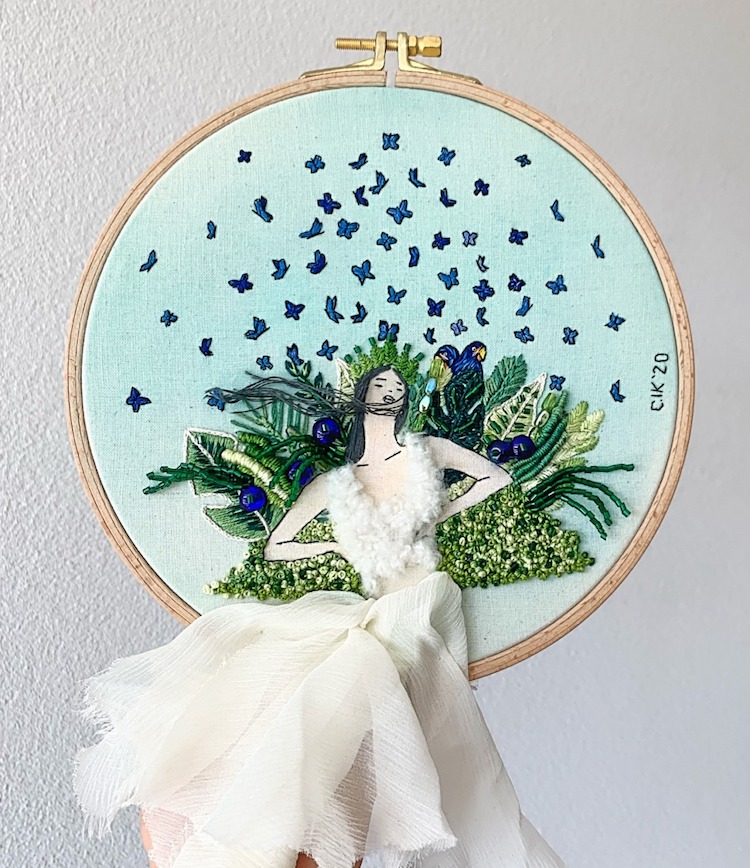 3D Embroidery Designs by Kayra Handmade