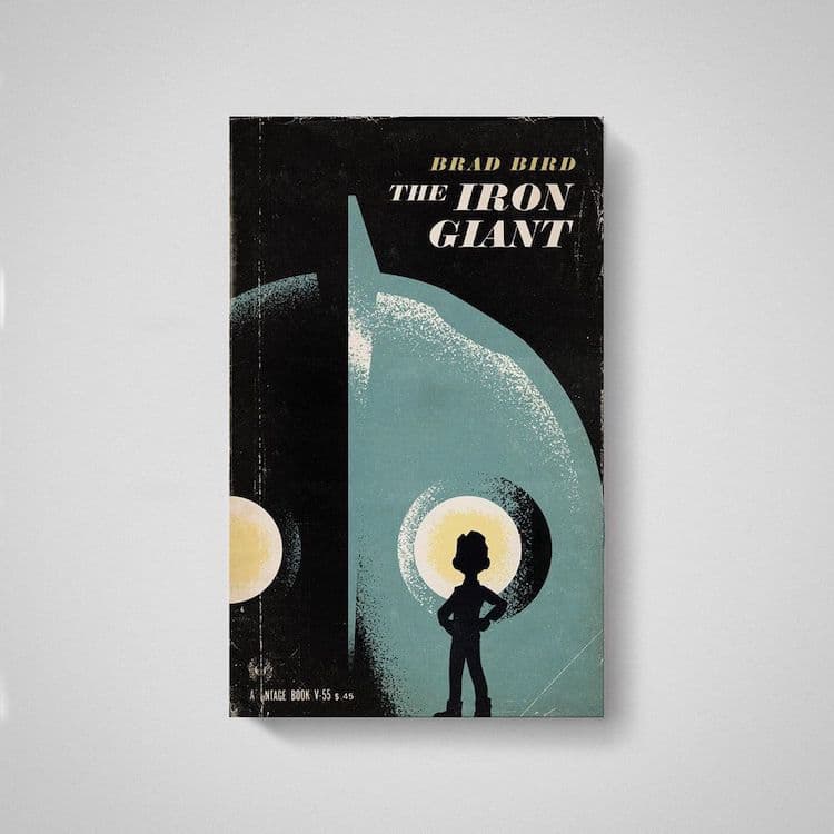 Iron Giant as Old Book by Matt Stevens