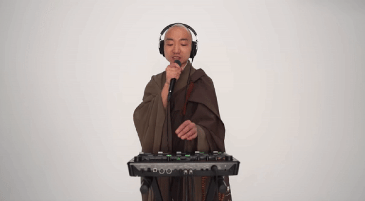 Beatboxing Buddhist Monk