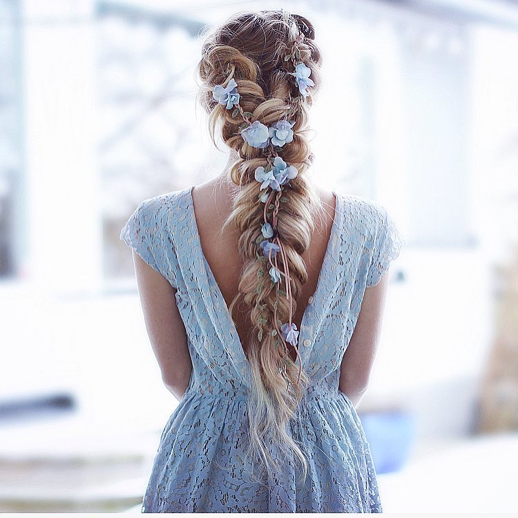 trenzas de verano por Elvira