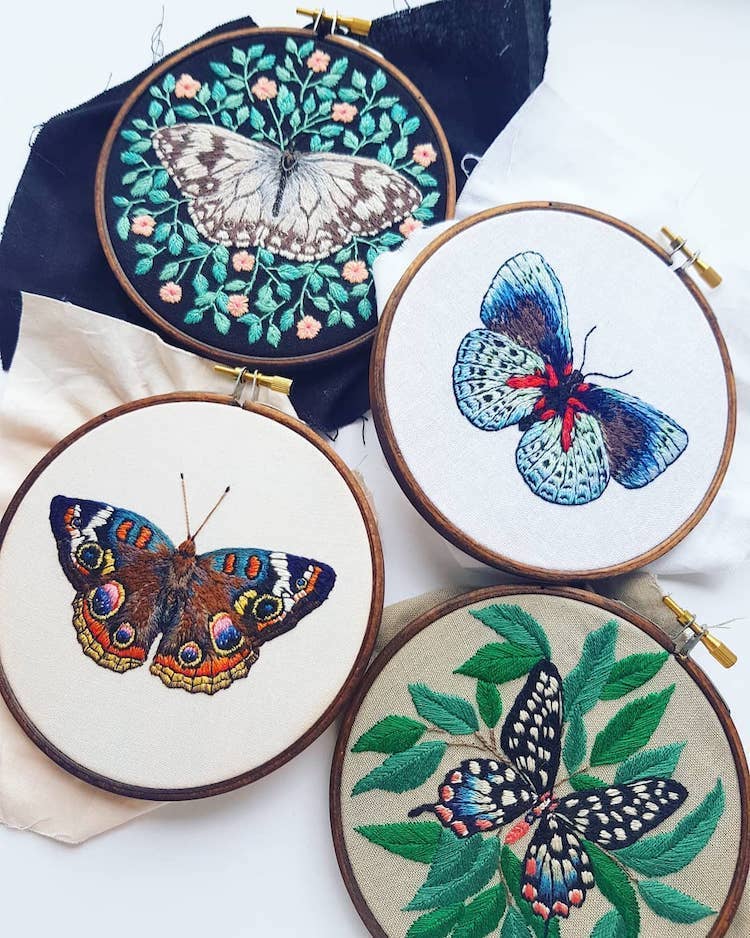 Embroidery Designs by Georgie Emery