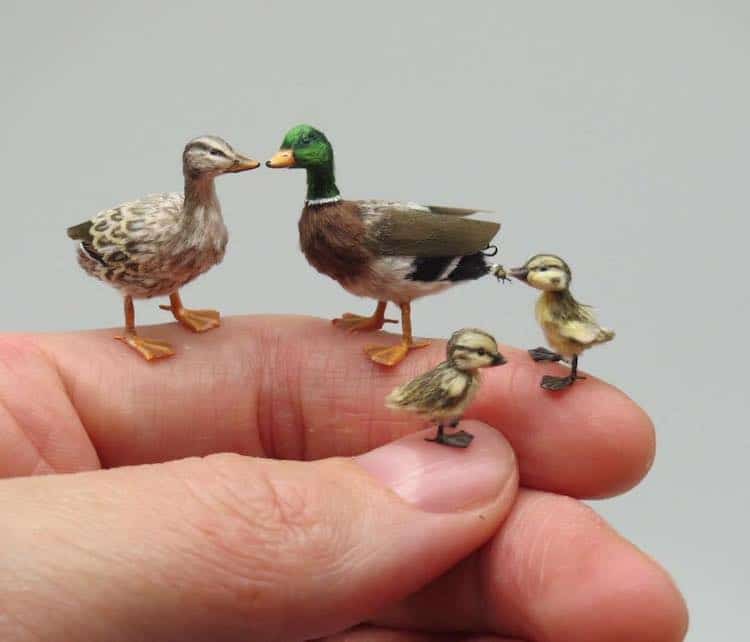 tiny animal figurines
