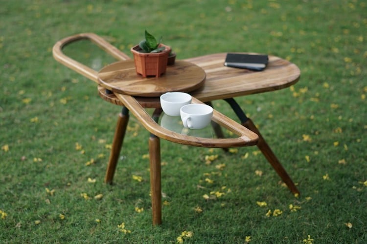 Beetle-Inspired Table Design