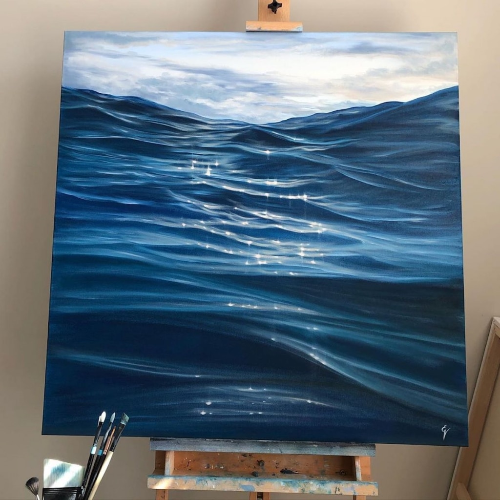 Atmospheric Oil Paintings Capture the Timeless Tranquility of the Ocean