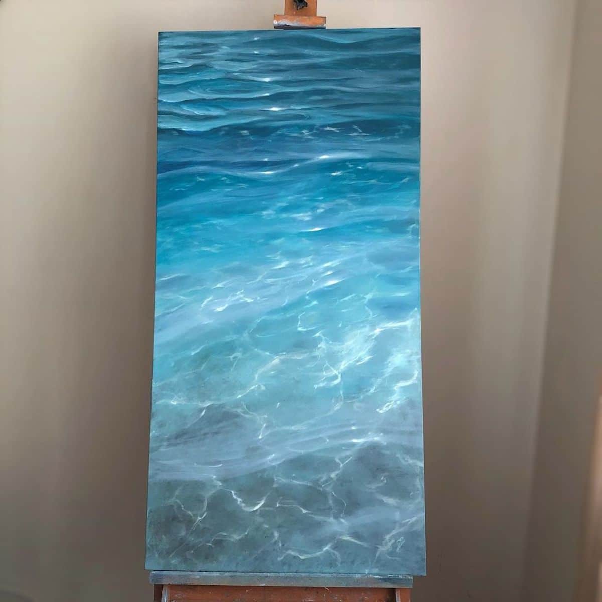 Ocean Paintings by Eva Volf
