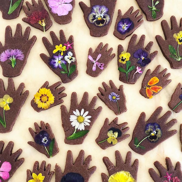 Flower Cookies by Loria Stern