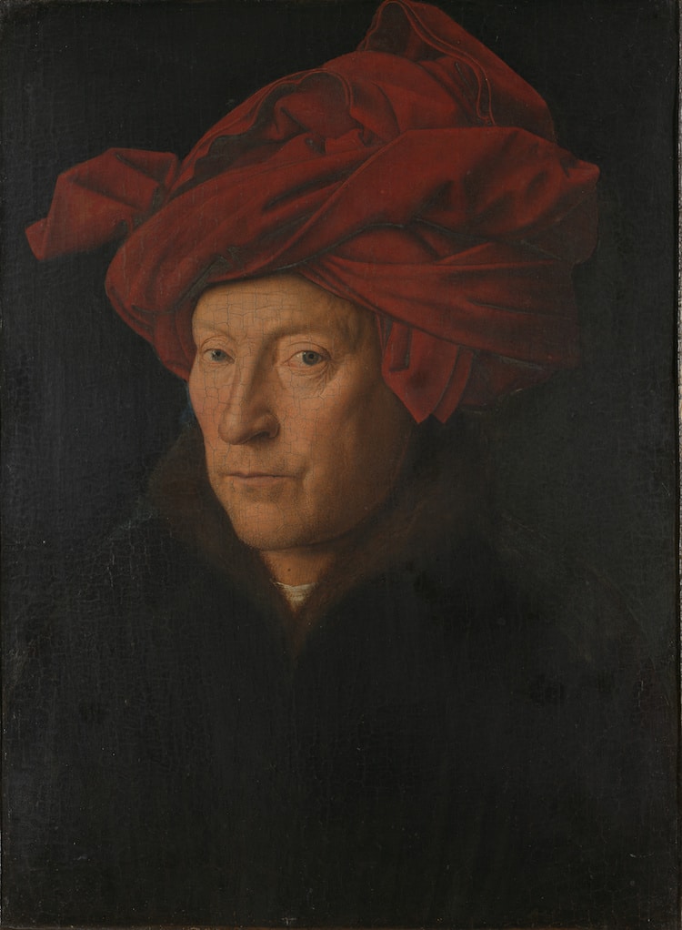 Self-Portrait by Jan Van Eyck