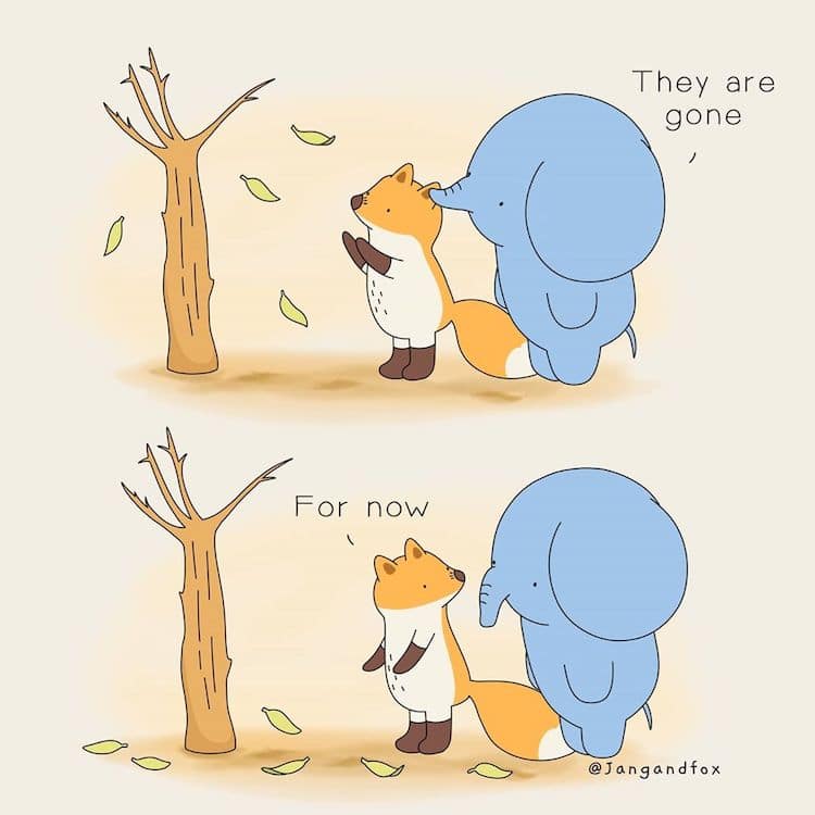 Heartwarming Animal Comics by JangandFox Studio