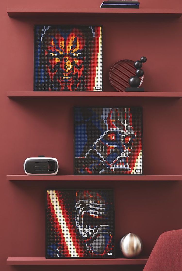 LEGO Buildable Art Posters