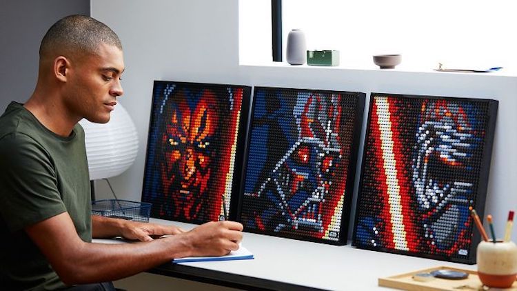 LEGO Buildable Art Posters