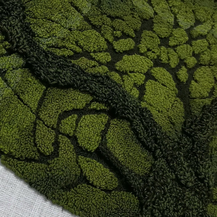 Embroidery Art of Nature by Litli Ulfur