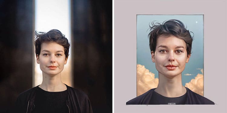 Portrait Project by Mathieu Stern