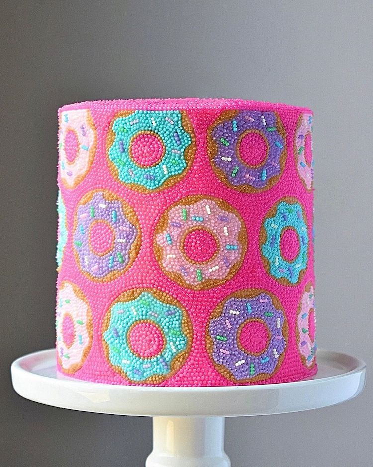 Beaded Cake Decorating Ideas