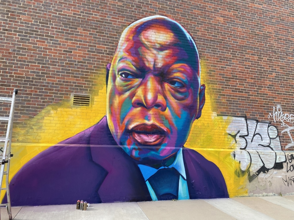 Denver Street Artists Uses His Art to Give Voice to the Community