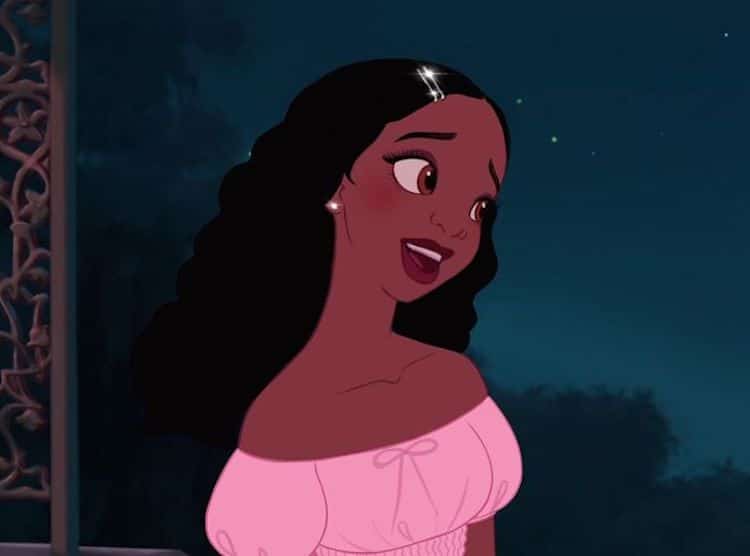 Princesa Tiana reimaginada como mujer moderna por Yudelmis San Emeterio