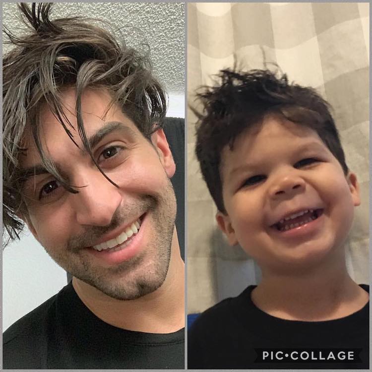 Toddler Mimicking Uncle's Pictures on Funny Instagram Account