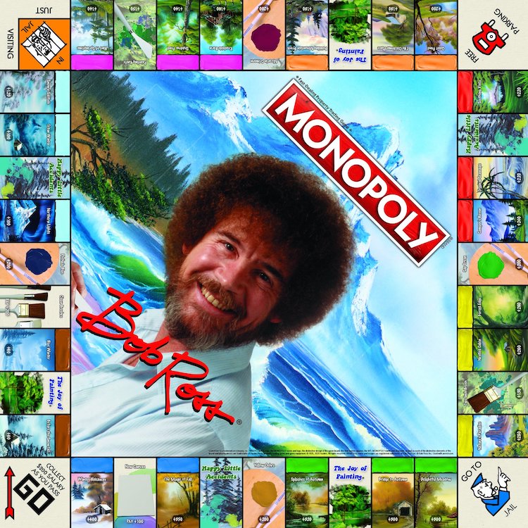 Bob Ross Monopoly