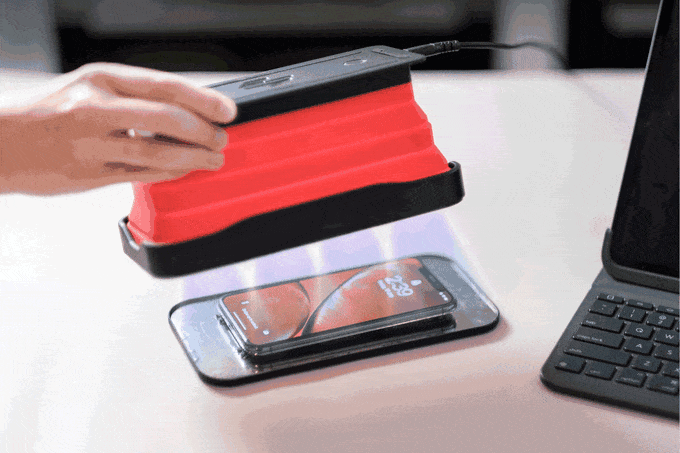 Cell Phone Sanitizer and Wireless Charger