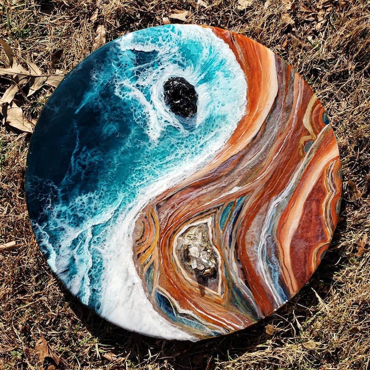 Wood and Resin Art by Chessie Goes Wild Art