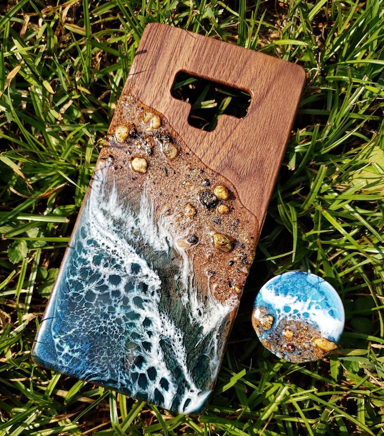 Wood and Resin Art by Chessie Goes Wild Art