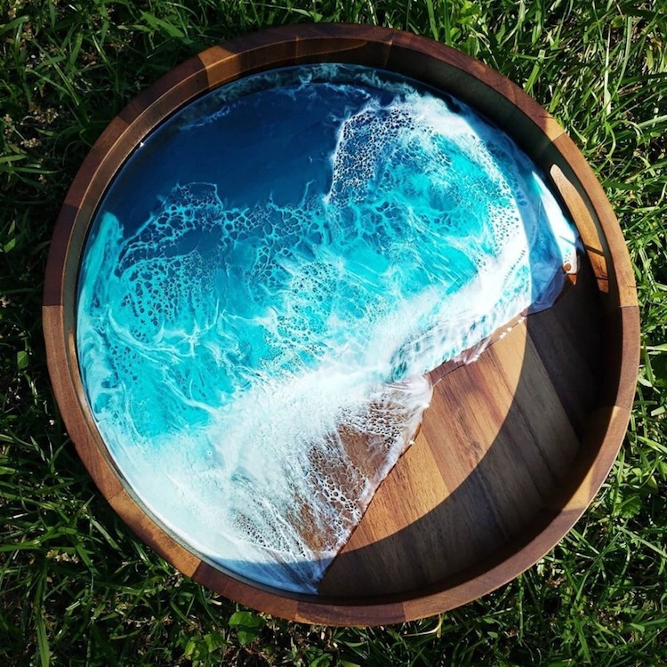 Wood and Resin Art by Chessie Goes Wild Art