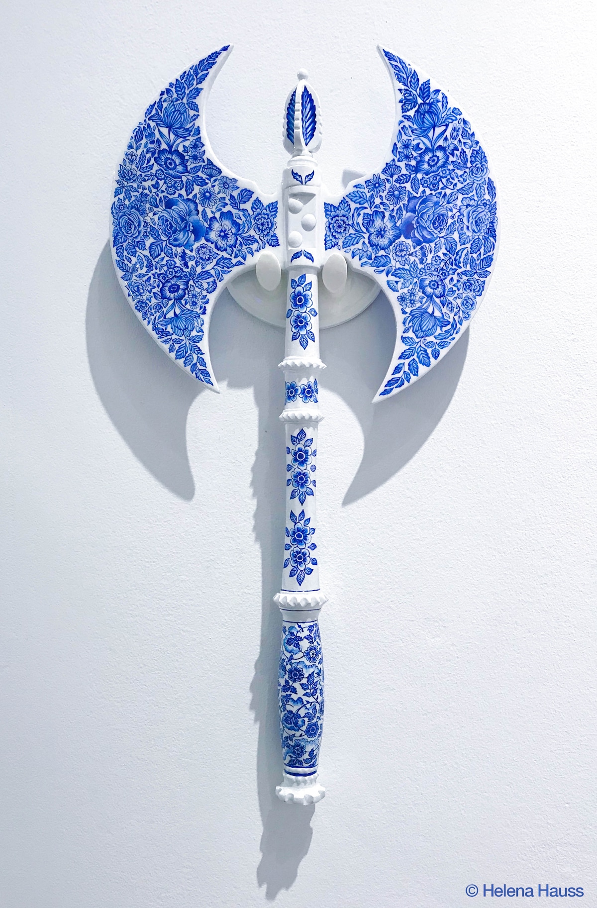 Delftware Porcelain Weapons by Helena Hauss