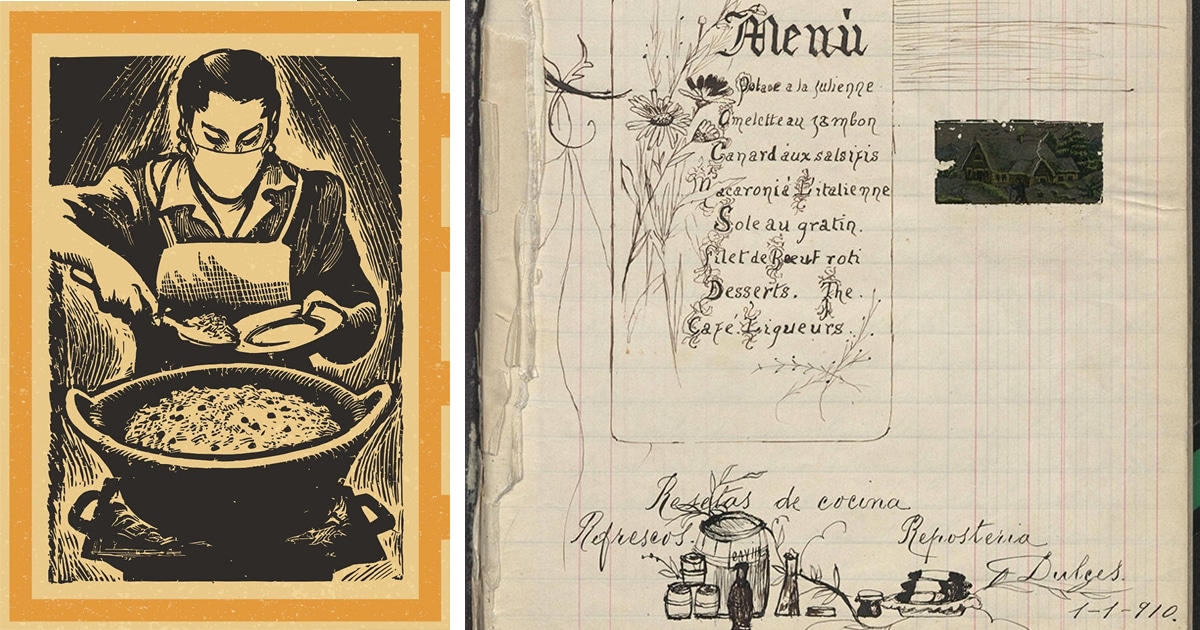Explora el legado culinario de México con estos antiguos libros de cocina