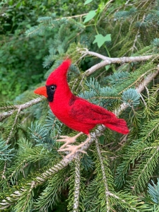 Artist Crafts Fuzzy Needle Felted Animal Sculptures from Wool