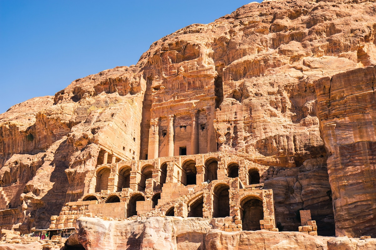 Stone Caves at Petra